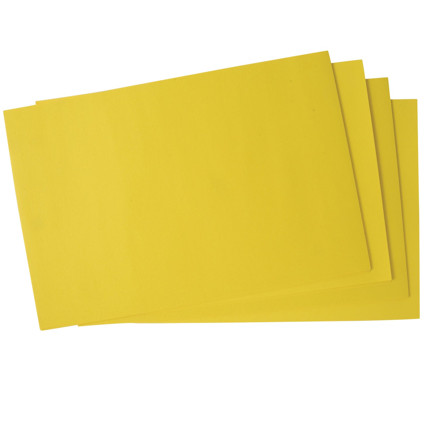 Sunworks? Construction Paper, Yellow, 12" x 18" - Pack of 50